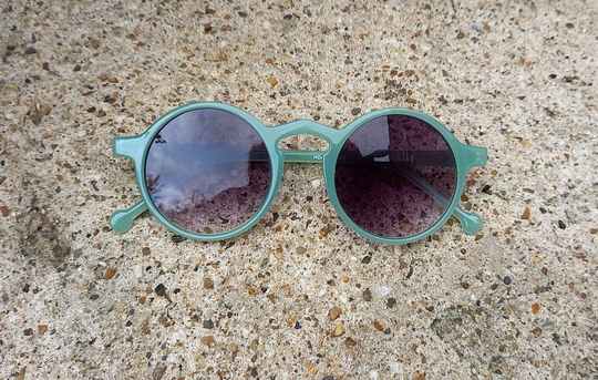 Sunglasses Mint Green 1920S 1930S 1940S Round Style