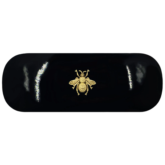 Gold Bee Hard Glasses Case. Bumblebee Spectacle Bumble Reading Eyeglasses Animal Sunglasses Honey Birthday Gift