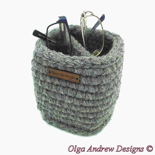 Square Small Diagonal Divided Double Glasses Stand, Upright Eyeglass Holder, Multiple Stand Holder, Olgaandrewdesigns