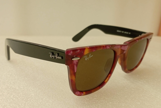 Ray-Ban Red Rose Womens Sunglasses Rb2140 Original Wayfarer | Best Eyewear Gift For Her Anniversary