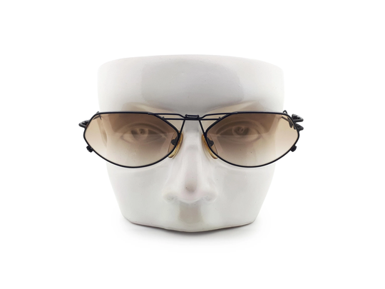 Vintage Highway Mod 730 Col 203 90S Metal Sunglasses // Ornate 1990S Unique