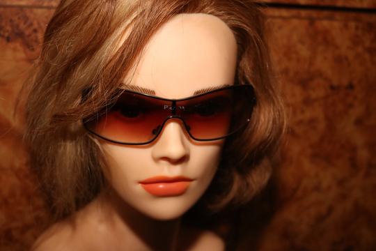 Prada Women Sunglasses 1999 Jumbo Bling Sun Glasses Made in Italy