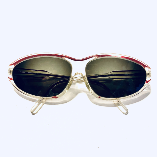 Vintage 80S Transparent Sunglasses