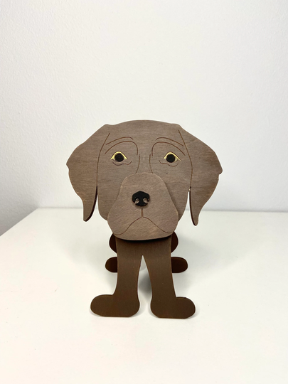 Labrador Eyeglasses Holder, Glasses Stand Wooden Stand, Holder