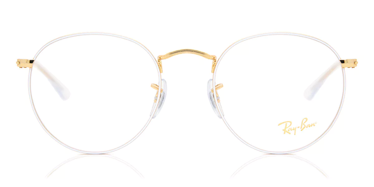 Ray-Ban Eyeglasses RX3447V Round Metal 3104