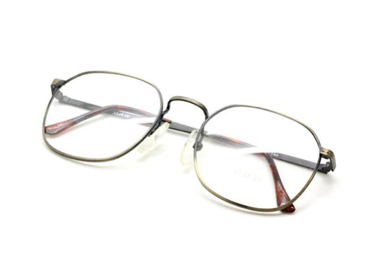 A Classic Vintage 1980S Gold Finish New Frame By Avalon Eyewear 53mm