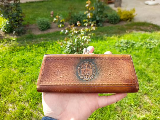 Vintage Glasses Case/Leather For