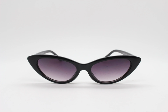 Vintage 90S Pointed Cat Eye Sunglasses. Womens Black Frame Cateye. 50S Style Rockabilly, Pin Up Cats Eye. Bnwt