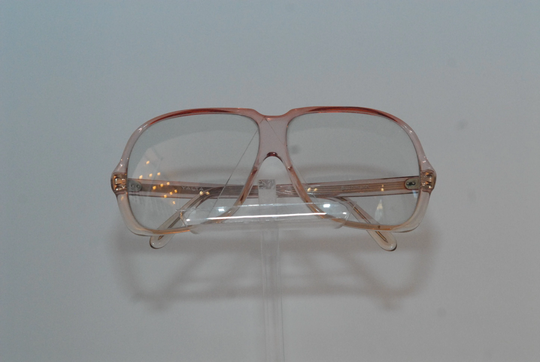 Buchmann Yalta Fresh Sunglasses, Artistic Oversize Forms Cristal Pink Color ; London Style, From The 80's