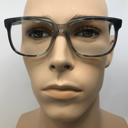Vintage Utopla Emperor Eyeglasses Glasses Frame Grey Square Used Eyeglass Frames Retro