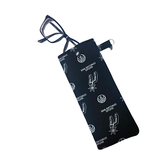 Spurs, Sunglass Eyeglass Case, Sports Spurs Gift, San Antonio
