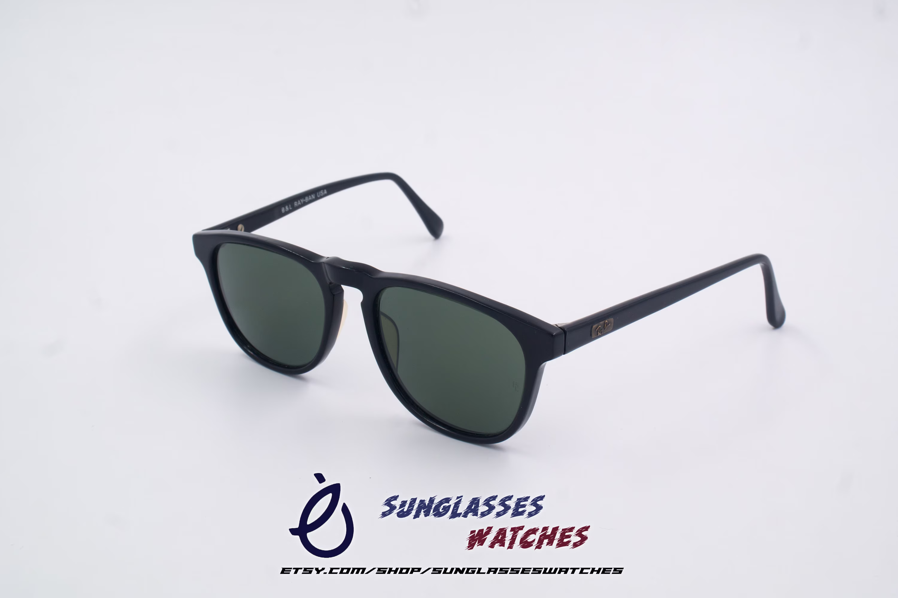 Ray Ban Bausch Lomb B&l Gatsby Style 2 W0934/80S 1980S Sunglasses Used Vintage