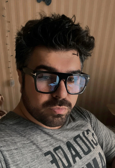 Men's Oversized Shortsight Black Myopia Glasses | Blue Light Blocking Eyeglasses Clear Lens Prescription Eyewear Diopters 0 To -6.0