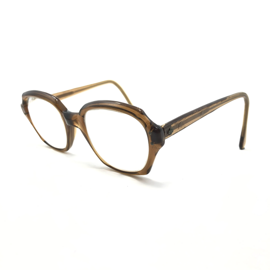 Vintage Kingsley Bs2092 Eyeglasses Glasses Frame Brown Square Used Eyeglass Frames Retro Unisex Mens Ladies