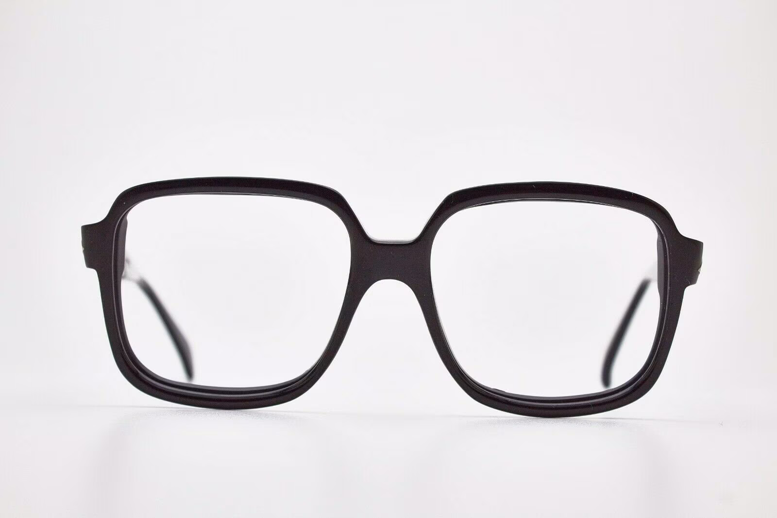 Vintage Man Glasses Persol Ratti 6581 Italy Black Square Acetat Frame Eyewear Classic Fashion
