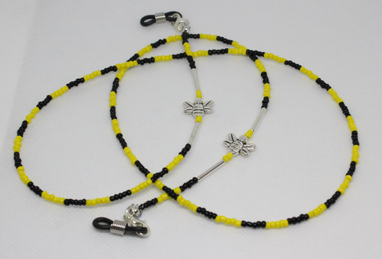 Honeybee Glasses Chain, Bee Sunglasses Honey Spectacles Holder, Gift For Her