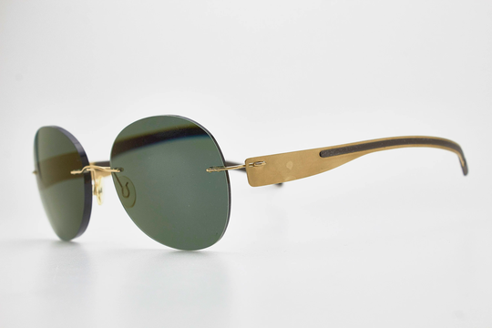 Free Form Rbt Titanium Man Steampunk Vintage Glasses Frame Occhiali For Sunglasses Classis Eyewear