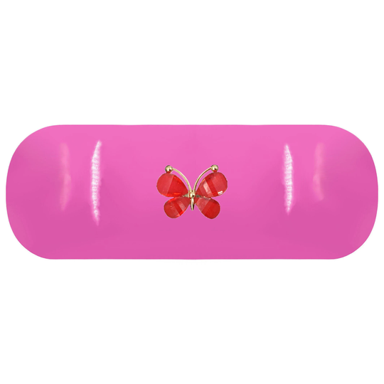 Red Butterfly Glasses Case. Admiral Spectacle Lacewing Eyeglasses Insect Sunglasses Scarlet Peacock Birthday Gift