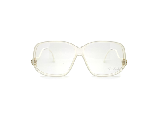 Vintage Cazal Mod 158 Col 180 80S White Glasses Frames // 1980S Designer Eyeglasses
