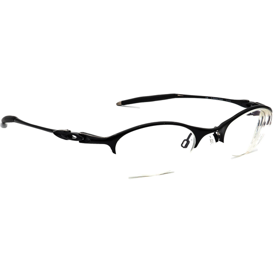 Oakley Eyeglasses 11-740 Chain 2.0 Ti Polished Black Half Rim Frame 48[]21 129