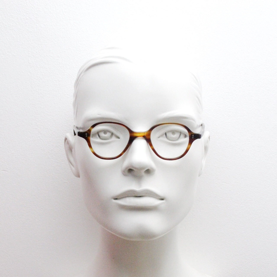 Vintage 20S Slim Round Acetate Glasses. Hand Made Tortoise Optical Frames. Prescription Eyeglasses. 30S, 40S Rx Antique Spectacles