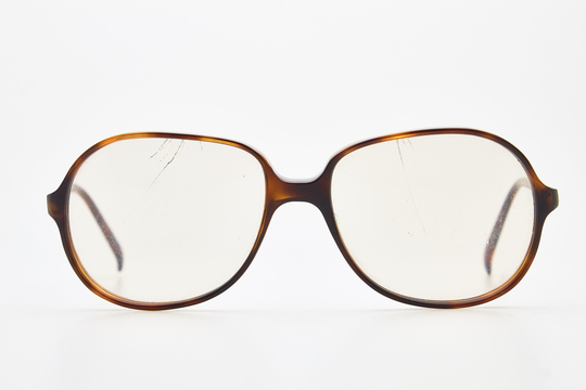 Vintage Woman/Man Glasses Persol Ratti 0567 54-16 Italy Oversize Acetat Brown Frame Eyewear Classic Fashion