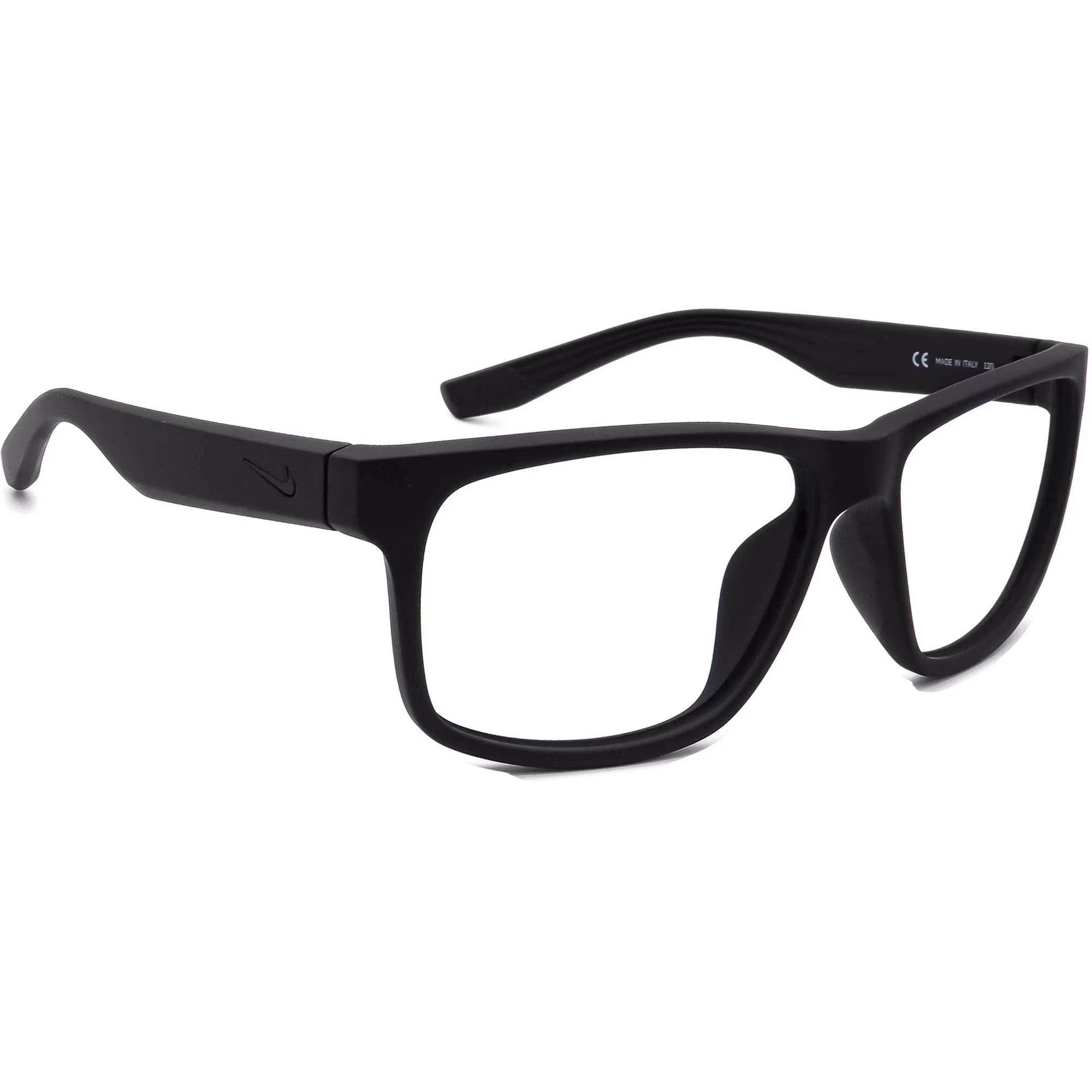 Nike Sunglasses Frame Only Cruiser Ev0834 019 Matte Black Rectangular Italy 59mm