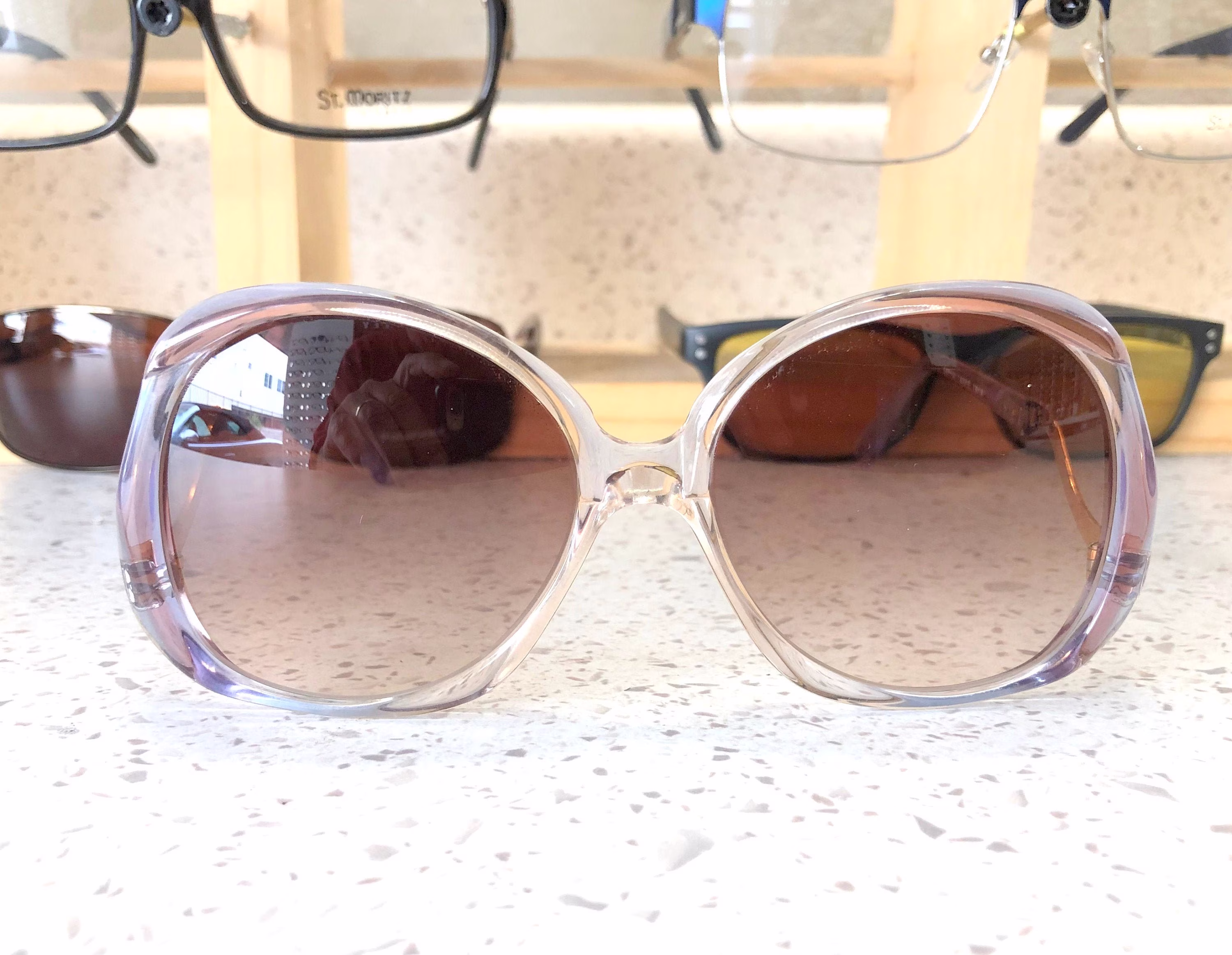 Vintage 1970S Zsa Gabor Model No 2 Sunglasses Women's Eye Glass Frames Size 54-16-140