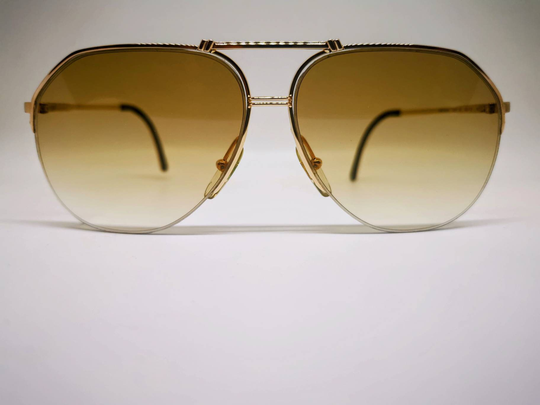 Vintage Carrera 5313 40 Sunglasses - Gold Medium