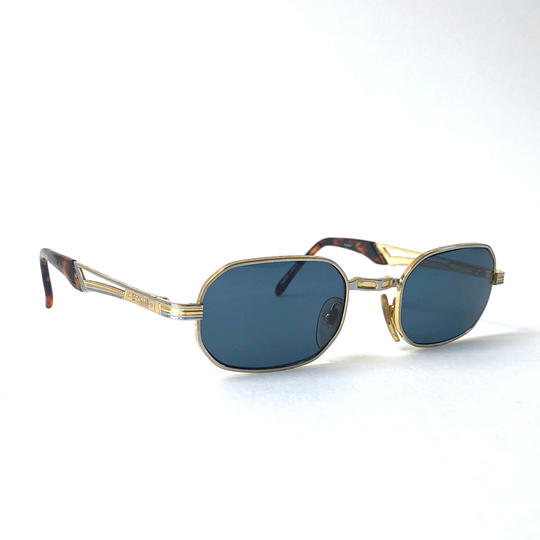 Bosani Italy Gold, Silver & Tortoise Rectangular Frame Unisex Sunglasses