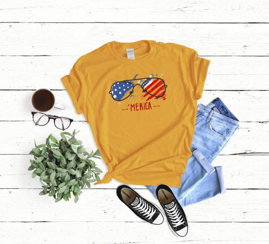 Merica Shirt, Merica, Sunglasses 4Th Of July Sunglass Unisex Merica, Shirt