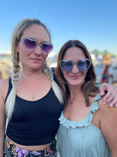 Custom Festival Party Bling Sunglasses Your Saying/Lyric
