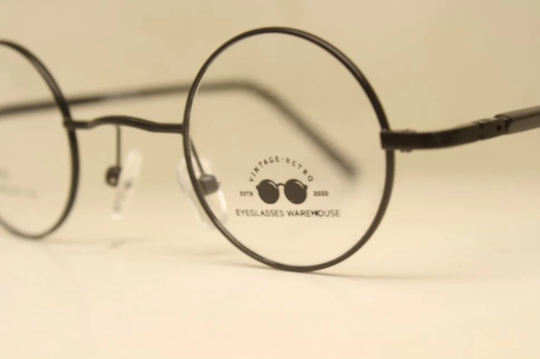 Small Lens Round Retro Glasses Black John Lennon Style