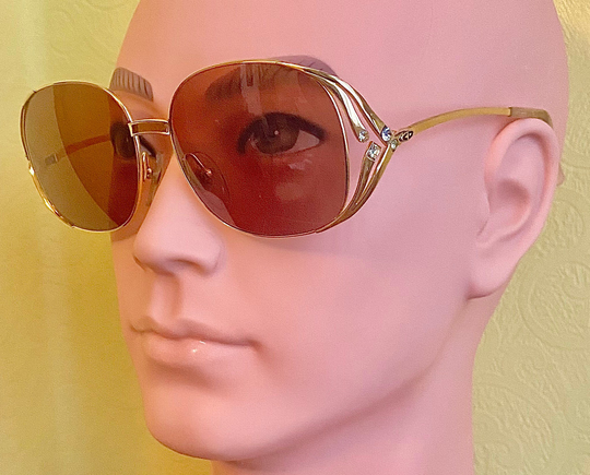 1970S Christian Dior Unisex Sunglasses Excellent Vintage Condition