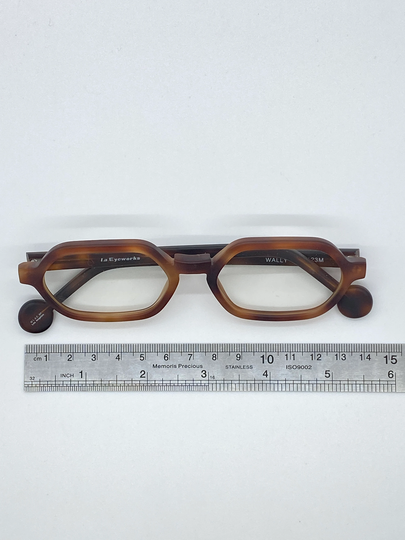 Brand New Vintage L.a. Eyeworks Rx Frames # Wally 123 M