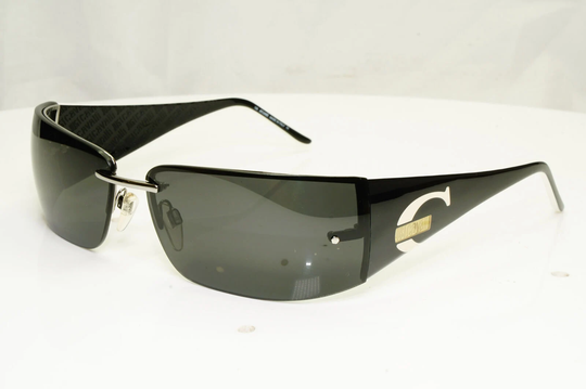 Authentic Just Cavalli Mens Womens Vintage Sunglasses Black Jc 1S 443 35076