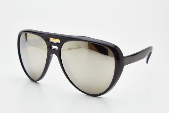 Vintage Sunglasses Nylon Depose Arctic Glacier Montagne Sport Sci Made in France Full Mirrorles Lenses Original Aviator