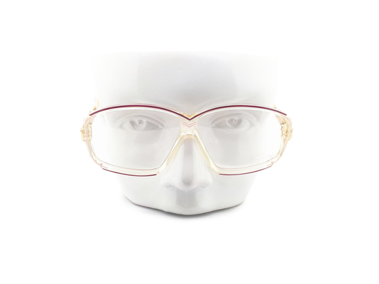 Vintage Cazal Mod 153 Col 168 80S Glasses Frames // 1980S Designer Eyeglasses