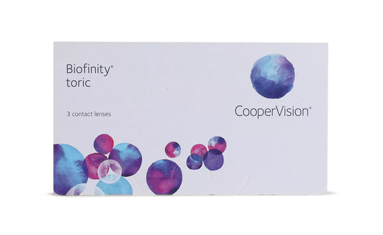 Biofinity Toric 3 Pack Contact Lenses