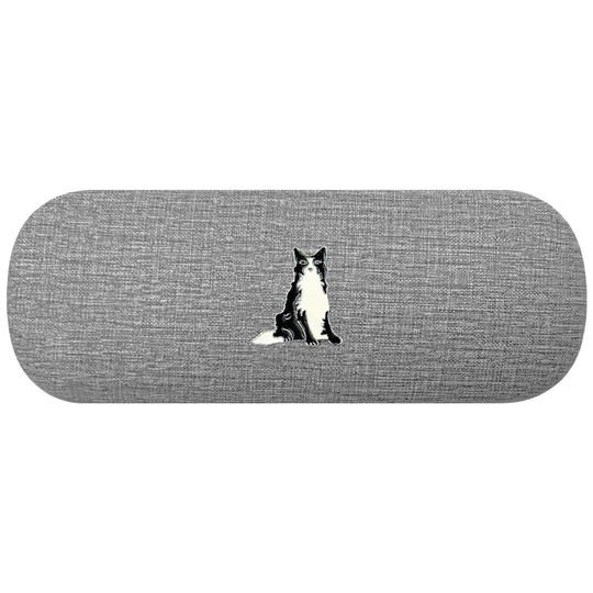 Border Collie Glasses Case. Sheepdog Spectacle Herding Puppy Eyeglasses Farm Sheep Dog Sunglasses Spaniel Birthday Gift