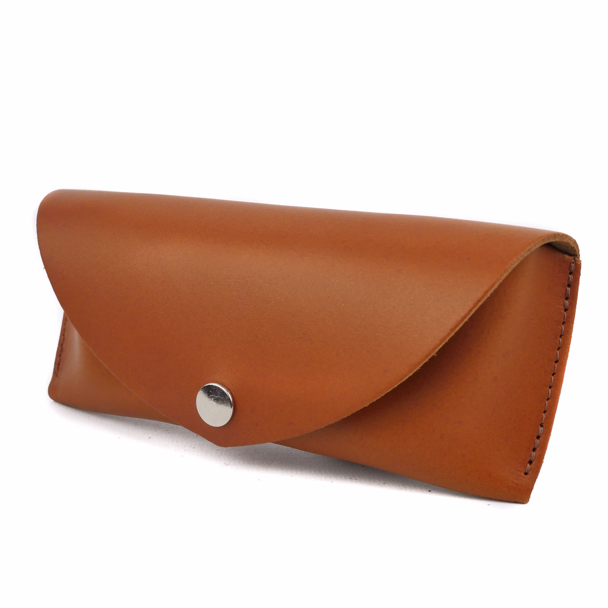 Tan Sunglasses Case // Leather Glasses Chroma