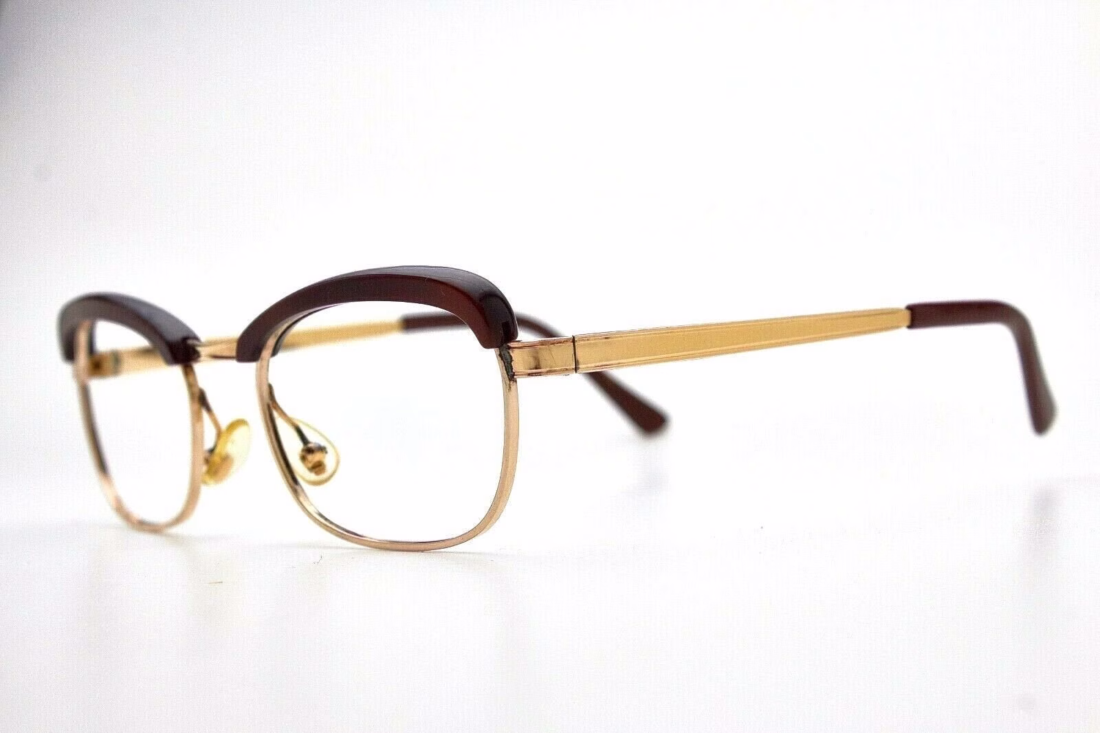Moral Gold Plated France Rx Frame Vintage Glasses Man Eyewear To Sunglasses Accessories Woman