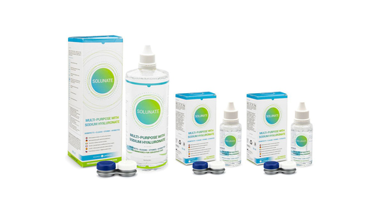 Solunate Multi-Purpose 400 ml + 2 x 50 ml with cases