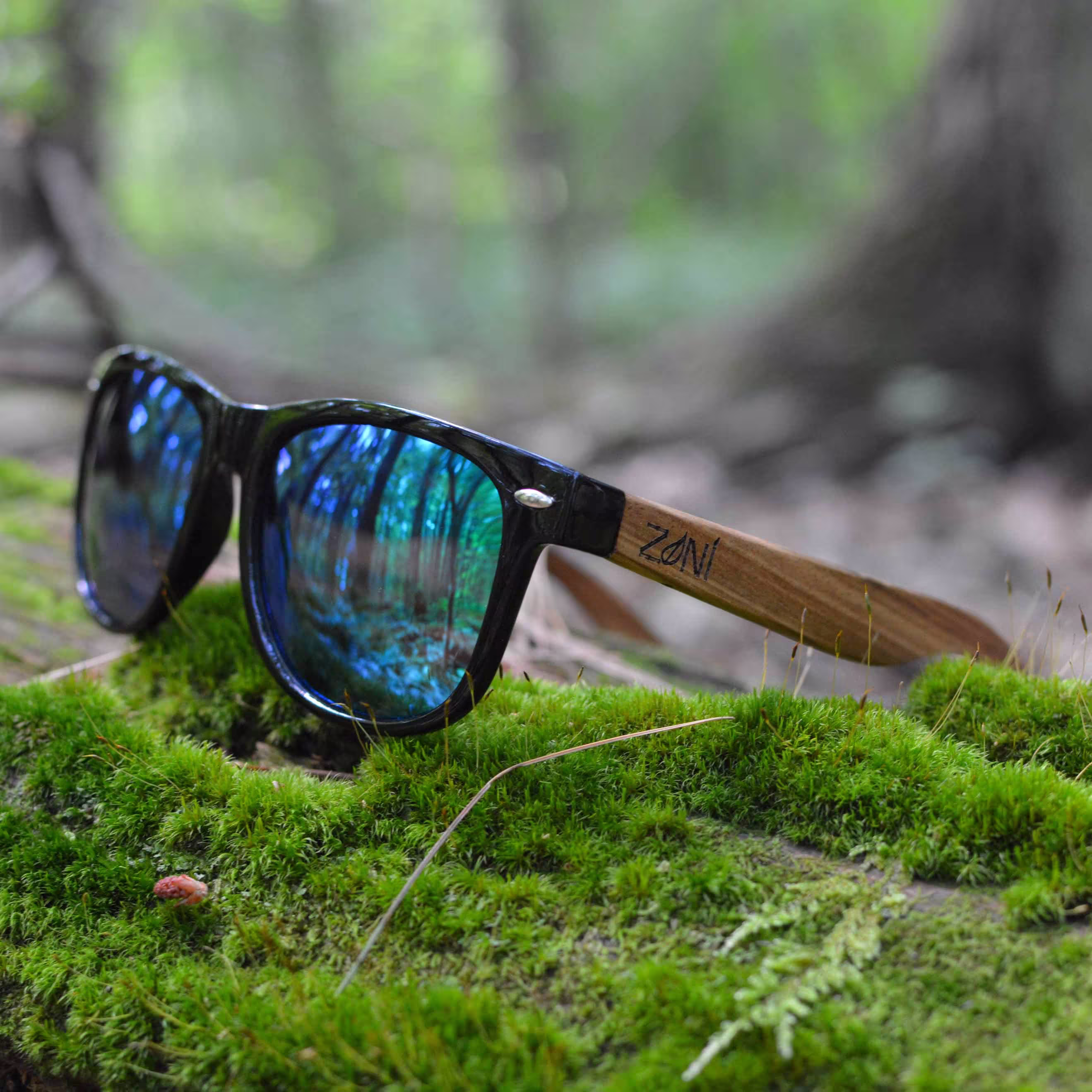 Wayfarer Polarized Wood Bamboo Sunglasses For Men & Women. Personalized Sunglasses. Groomsmen Gift. Valentines Day Gift