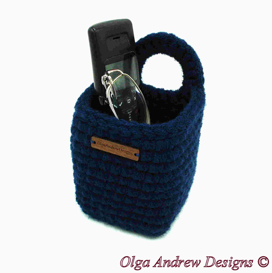 Small Square Hook Hanging Phone Remote Glasses Holder Stand, Holder, Wall Cell Olgaandrewdesigns