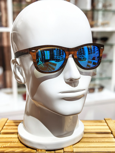Ebony Wood Sunglasses Square Vintage Style Solid Prescription Glasses Groomsmen Proposal Eye Frames