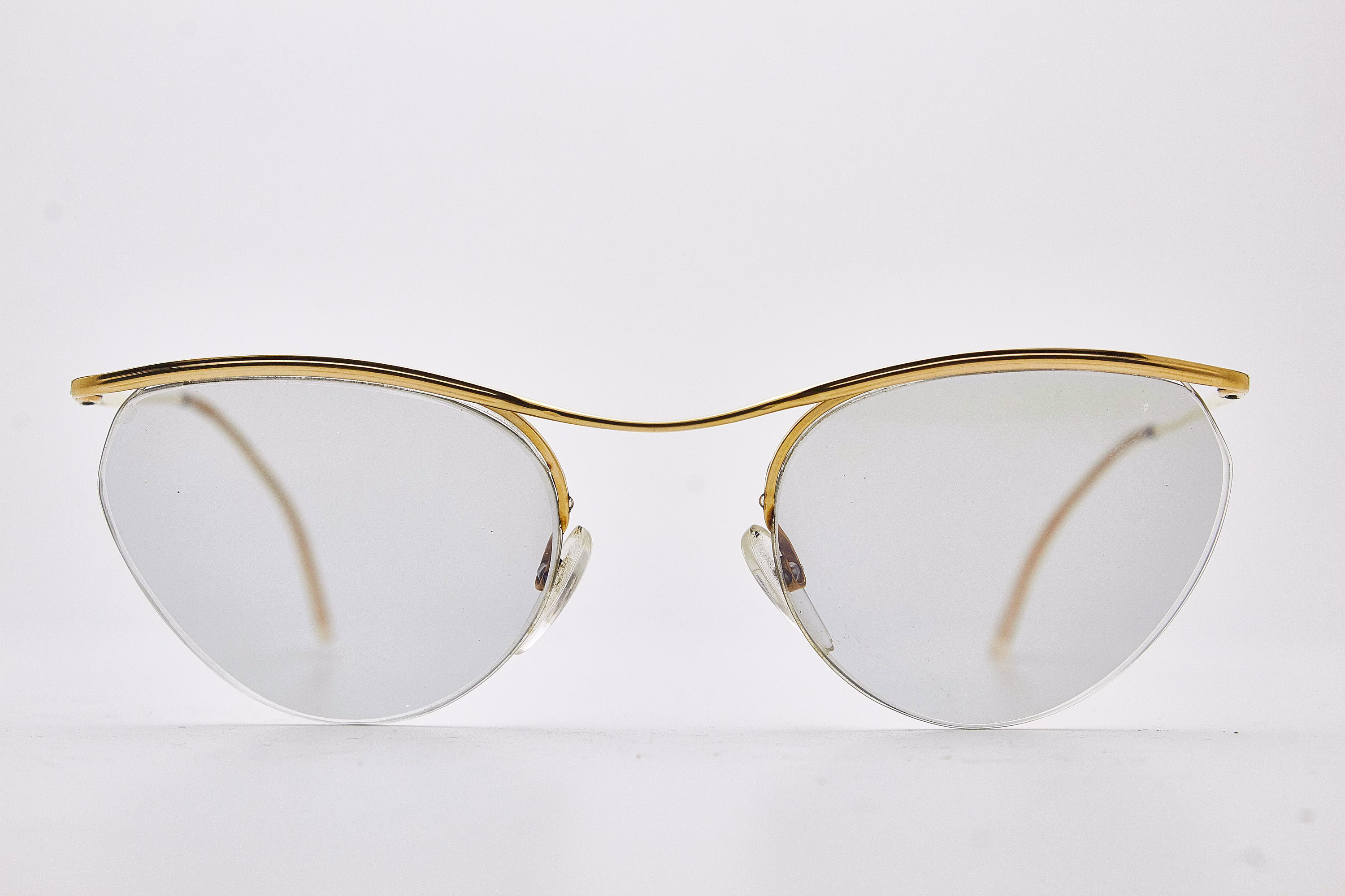 Nylor Double Gold Laminate Iconic Original Vintage Frame For Sunglasses Made in France Classic Moda 60'-70' Used