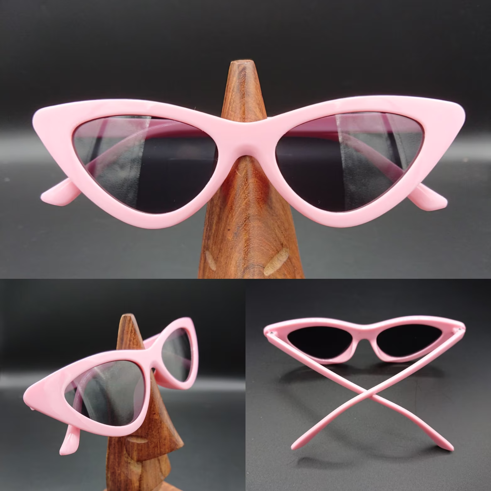 Candyfloss Pink Cat Eye Sunglasses 1950S Retro Mod Style Rockabilly Pin-Up Uv400