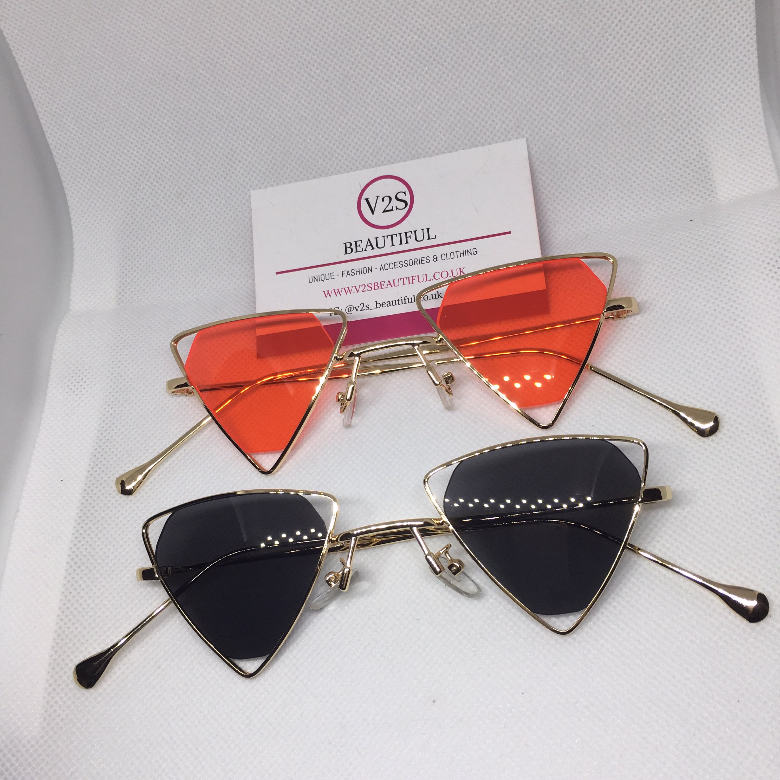 Vintage Punk Triangle Sunglasses, Retro 80S Triangle Sunglasses, Y2K Fashion, Cool Eyewear, Unisex