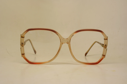 Vintage Advantage Eyewear Brown/Red Fade Eyeglasses Unused New Old Stock 1980S